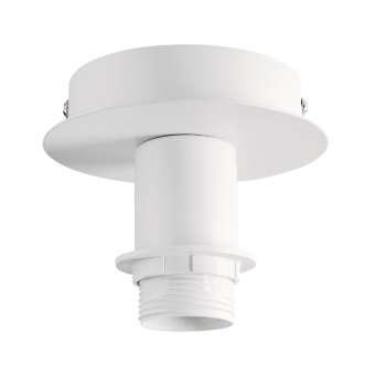 SLV FENDA E27 Deckenleuchte weiss 155551 
