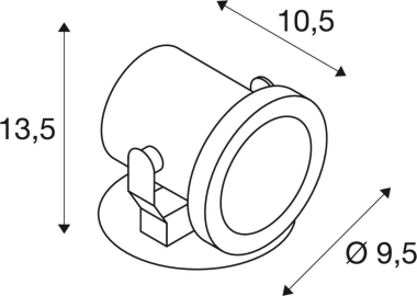 SLV NAUTILUS Outdoor Strahler     229741 
