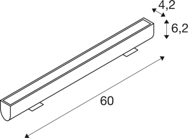 SLV GALEN 60 SP, Indoor Single   1003447 