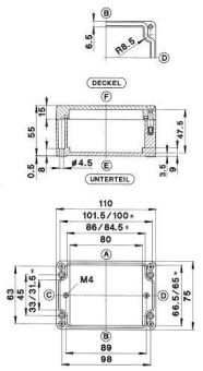 Bernstein Polyestergehäuse    4150000000 