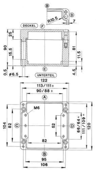 BERN Standardgehäuse CP 140 - 4220000000 
