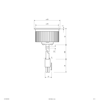 EVN P-LEDEinsatz 3W 3000K     C513500302 