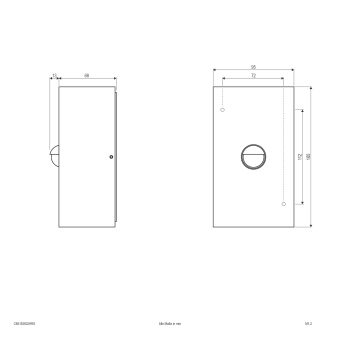 EVN Fassadenleuchte IP65    C65152502HRS 