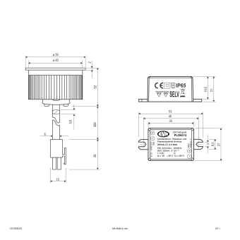 EVN P-LEDEinsatz 3W 3000K     C51350N302 