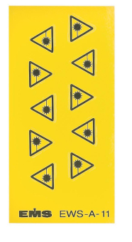 EFB Warnung v.Laserstrahlung  80362.2-10 