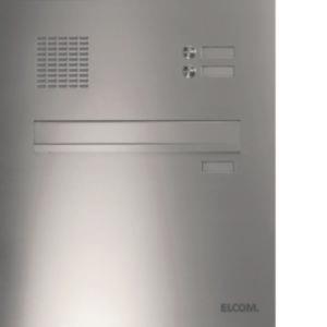 ELCOM Zaunbriefkasten Edelstahl  EZT-1/1 