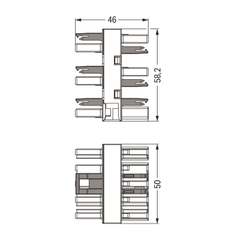 WAGO 770-1947 5-fach-Verteiler, 