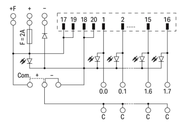 WAGO 704-2024 Übergabemodul für 