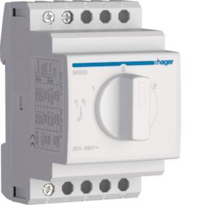 Hager Umschalter m.Nullstellung    SK600 
