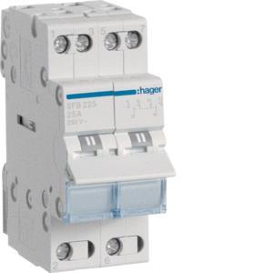 Hager Gruppenschalter 25A         SFB225 