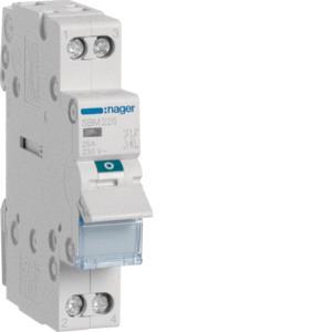 Hager Ausschalter 25A 1Schließer+ SBM225 