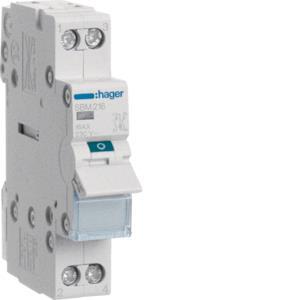 Hager Ausschalter 16A 1Schließer+ SBM216 