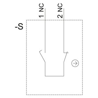 Siemens 3SU14001AA101HA0 Kontaktmodul 