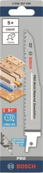 Bosch 5Säbelsägeblatt S 610   2608657608 