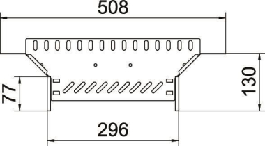 OBO RAA 130 FS Anbau-Abzweigstück 