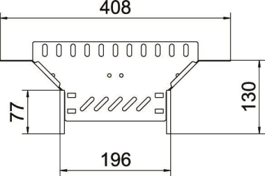 OBO RAA 820 FT Anbau-Abzweigstück 
