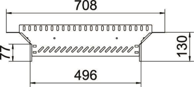 OBO RAA 150 FS Anbau-Abzweigstück 