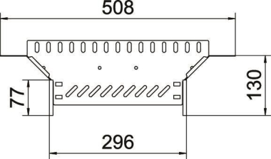 OBO RAA 830 FS Anbau-Abzweigstück 