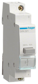Hager Taster 16A 1Öffner          SVN321 