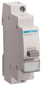 Hager Druckschalter 16A 1Öffner   SVN322 