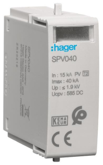 Hager Steckmodul T2 1P            SPV040 