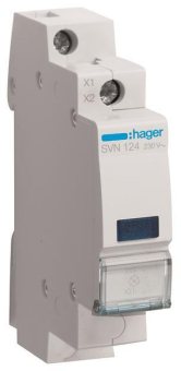 Hager LED Leuchtmelder blau       SVN124 