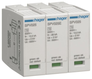 Hager Steckmodul 1polig Typ 2     SPV025 