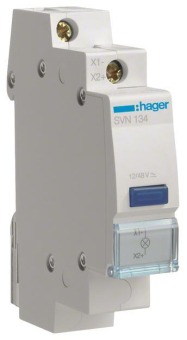 Hager LED Leuchtmelder blau       SVN134 