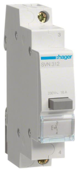 Hager Druckschalter 16A           SVN312 