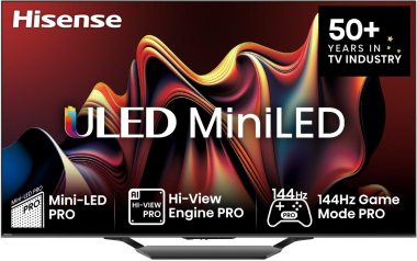 Hisense 85U7NQ sw Mini LED-TV ULED 