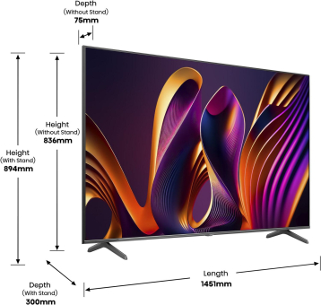 Hisense 65E77NQ/Pro si QLED-TV 