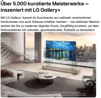 LG OLED83W69LA si/anth Wallpaper OLED-TV 