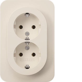 Berker Doppelsteckdose SCHUKO m 47742089 