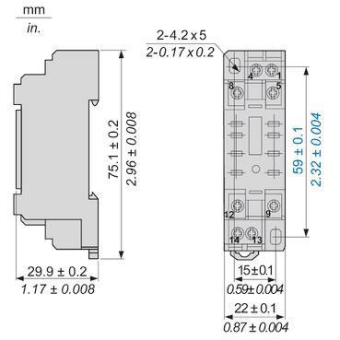 Schneider Sockel                RXZE1M2C 
