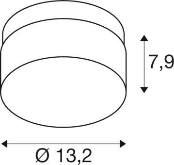 SLV Wand-Deckenleuchte CYFT      1007608 