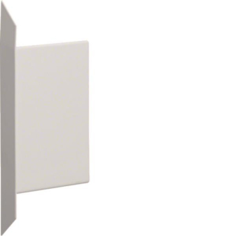 Hager Endstück Stahlbl.  BKIS121306E9016 
