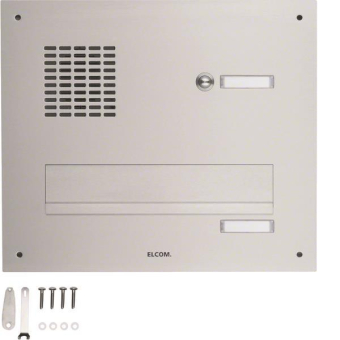 ELCOM Edelstahl-Briefkasten      EMT-1/1 