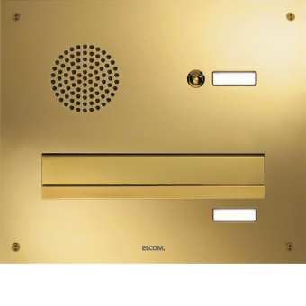 ELCOM Edelstahl-Briefkasten      AMT-1/1 