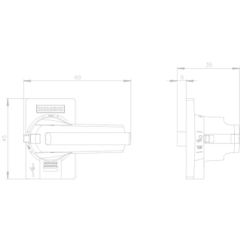 Siemens 3KD91011 Zubehör für   3KD9101-1 