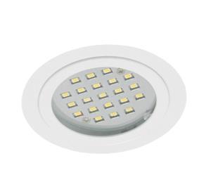 Rutec LARA RUND WEISS 2W   LED55011WW-V2 