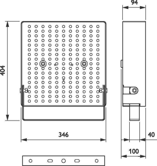 Philips Befestigungs-   ZBP333 MB WH SET 