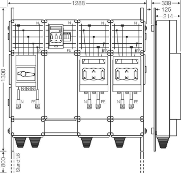 Hensel Ladeverteiler f. Mi EV 200kW 2001 