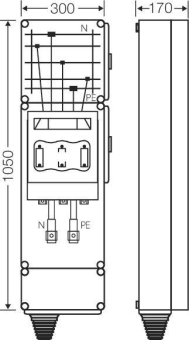 Hensel Erweiterung f.1x Mi EV 200kW 0000 