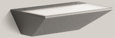 BEGA Wandfluter silber 3000K    33360AK3 