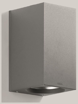 BEGA Wandleuchte silber 3000K   24596AK3 