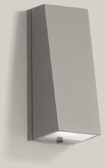 BEGA Wandleuchte silber 3000K   33513AK3 