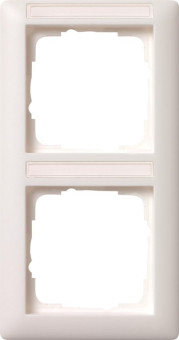 GIRA 110227 Abdeckrahmen 2fach senkrecht 