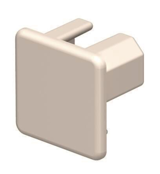 OBO WDK HE20020CW Endstück 20x20mm PVC 