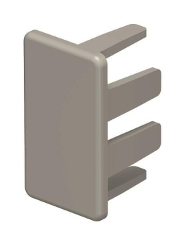 OBO WDK HE15030GR Endstück 15x30mm PVC 