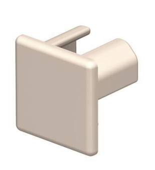 OBO WDK HE15015CW Endstück 15x15mm PVC 